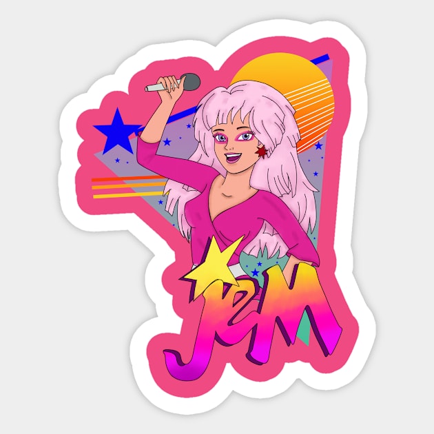 Jem Sticker by LeeAnnaRose96